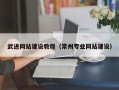 迪庆武进网站建设教程（常州专业网站建设）